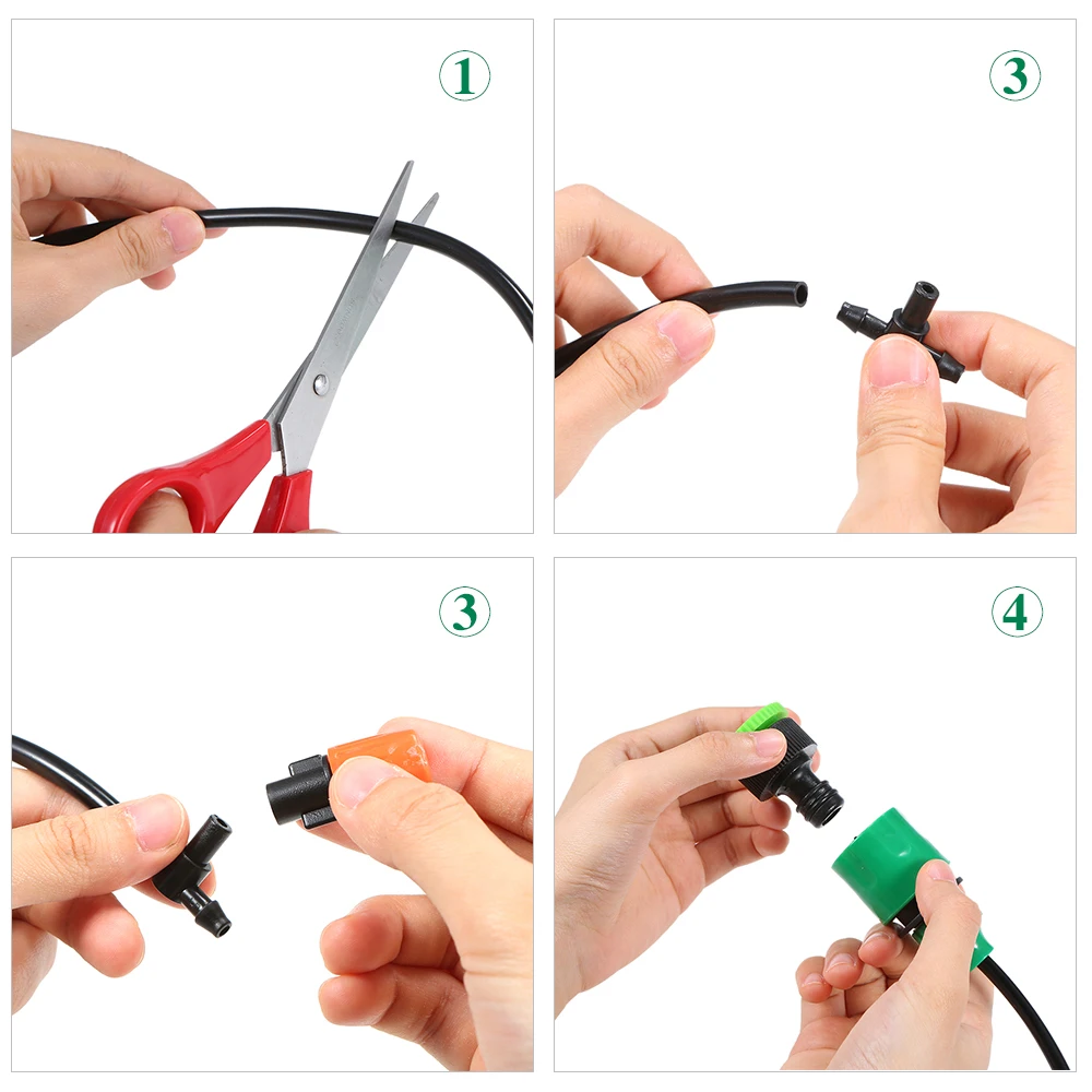 Капельный полив автоматический капельный 20 м | Дом и сад