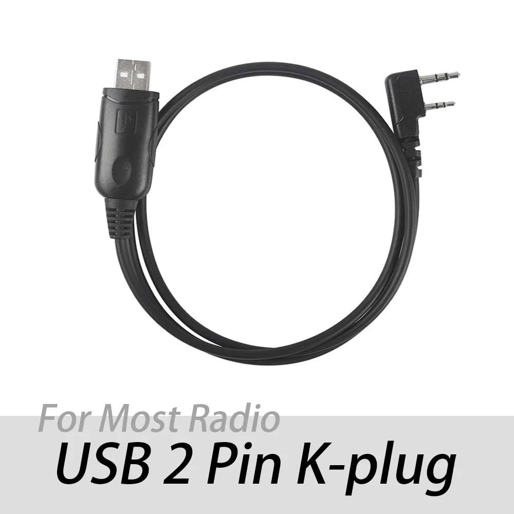 Кабель для программирования 2 контакта порт K Baofeng GT 3 DMR UV 82 5R 888S TYT Win10 Win8 Win7 XP