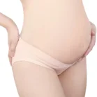 3 шт., хлопковые трусы для беременных, с заниженной талией