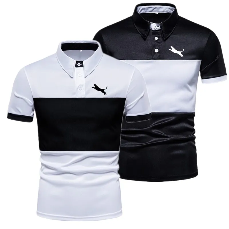 

Men's Shirts Short Sleeve Polo Shirts Summer Streetwear Casual Fashion Men's Tops