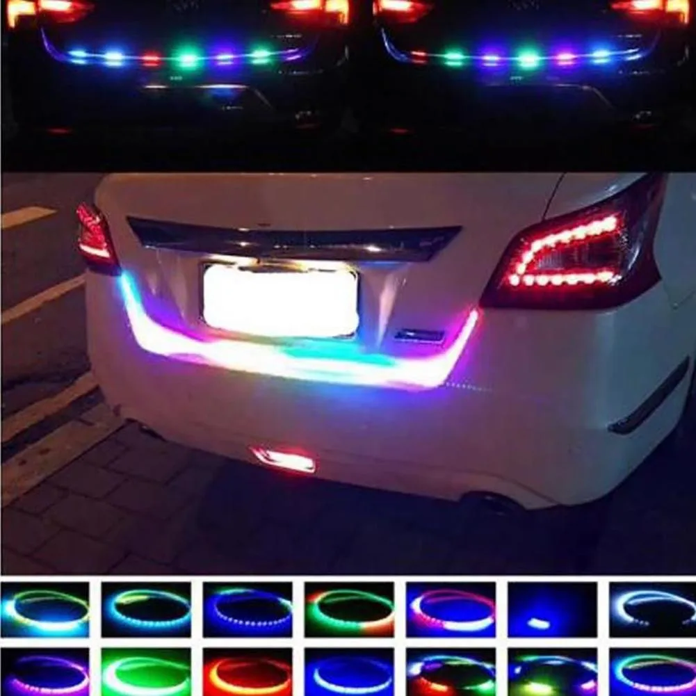 

Автомобильный светильник, 35 Вт, 12 В постоянного тока, светодиодный пикапы, RGB, задний багажник для внедорожника