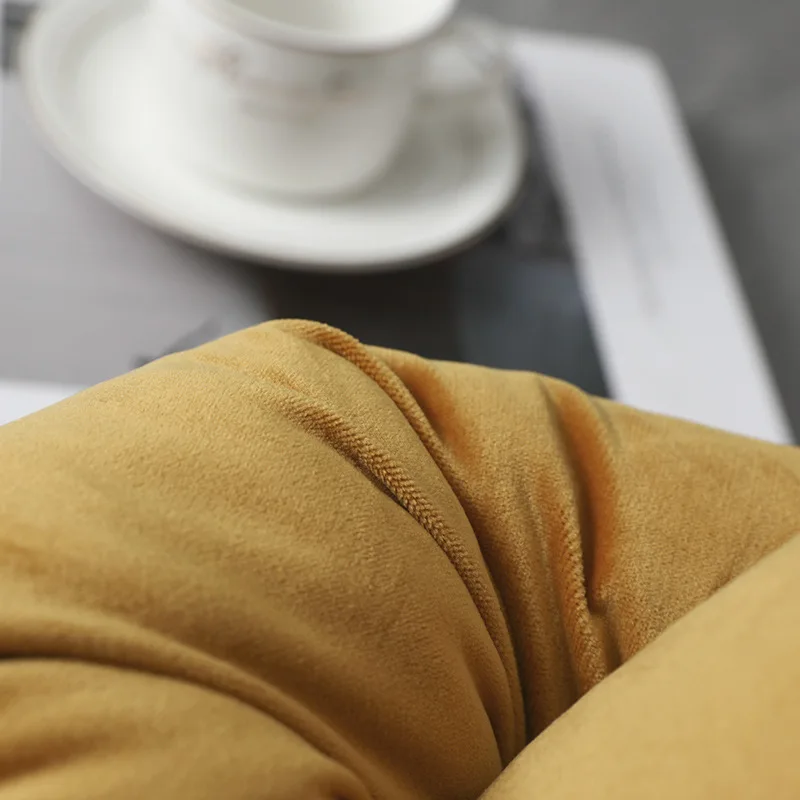 1 шт. однотонная бархатная декоративная подушка для гостиной | Дом и сад