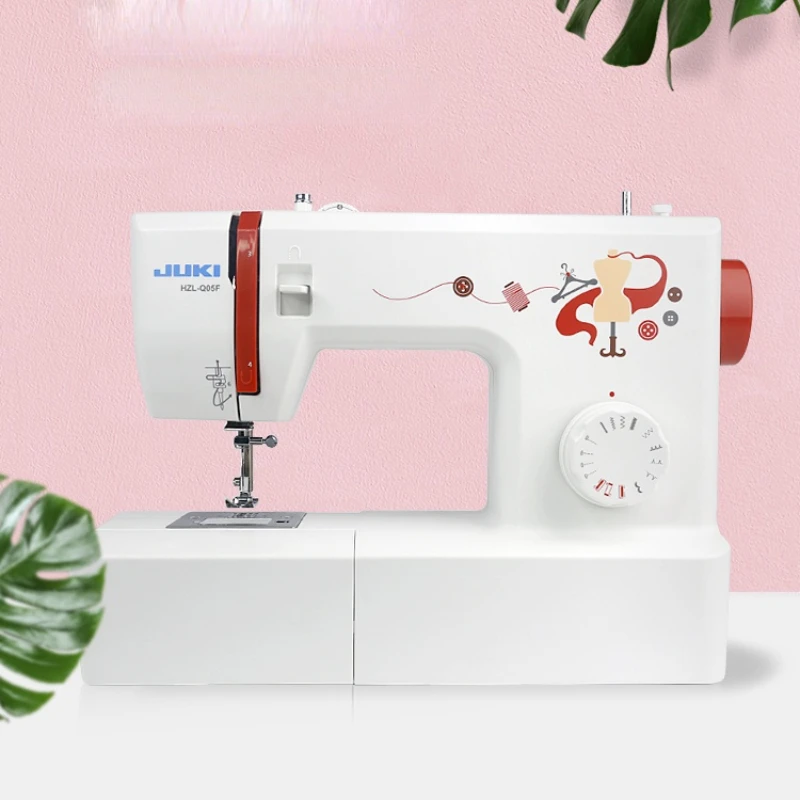

HZL-Q05F Home Sewing Machine Portable Desktop Electric Eat Thick Multifunction Small Belt Simple And Easy Lock Side Sewing Tools