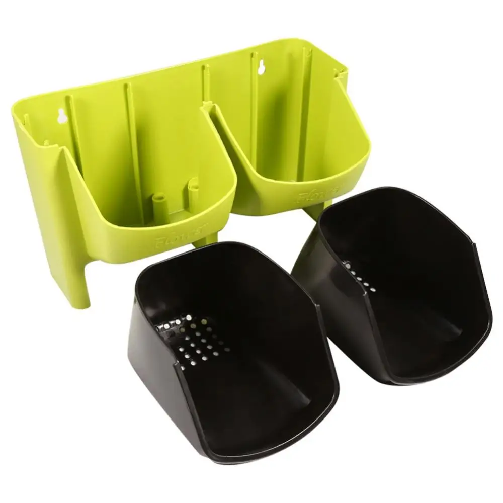 Vertical Hanging Garden Planter Flower Pots Layout Waterproof Wall Background Pot | Дом и сад