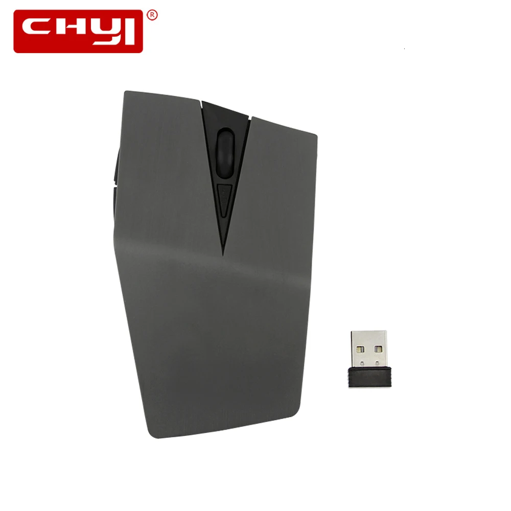 

Мышь Компьютерная CHUYI Беспроводная игровая в форме истребителя, 1600DPI