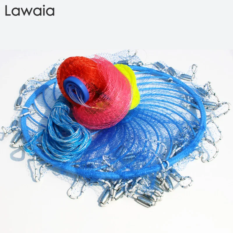 Lawaia стороны сетью пять Цветной сети из мононити для рыбалки нейлоновой нитью