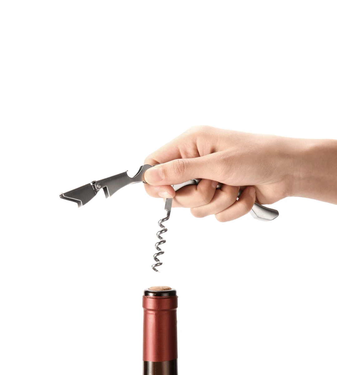 Xiaomi из нержавеющей стали sommelier серебро из всех нержавеющей стали необычайно прочный Xiomi нож для вина из нержавеющей стали
