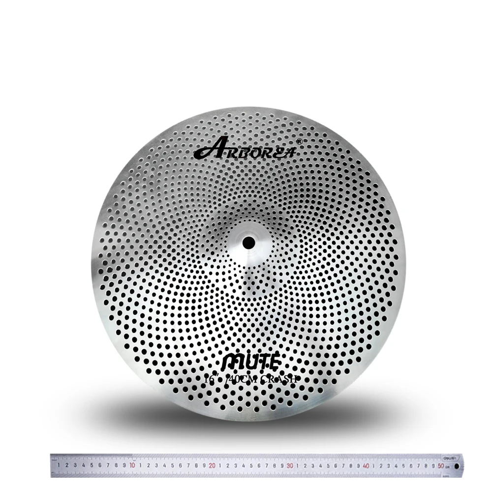 

Arborea 5 Pieces Low Volume Cymbal Set,14"Hihat+16"Crash+18"Crash+20"Ride Cymbal