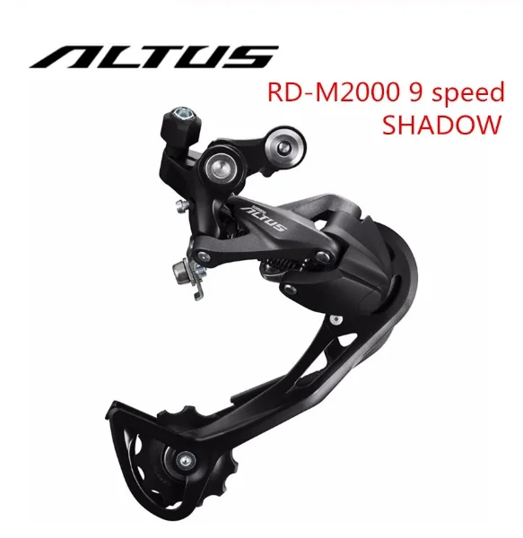 ALTUS M370 M2000 9 скоростей s задний переключатель велосипеда передач MTB горный