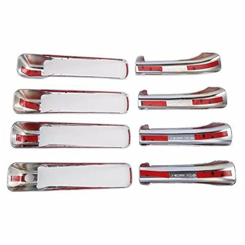 Хромированная 4 дверная ручка с крышкой замочной скважины для Jeep Grand Cherokee 2005-2010 |