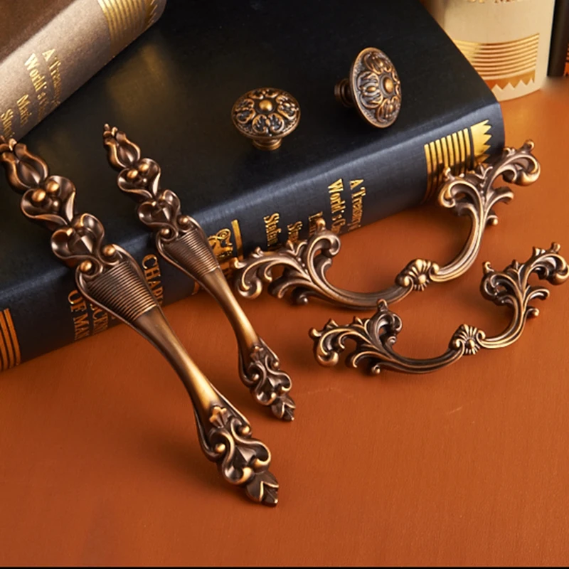 

2pcs Free Shipping 96mm Kitchen Cabinet Handle Antique Drawer Funiture Pull Zinc Alloy Dresser Wardrobe wine Closet Chrome Knobs