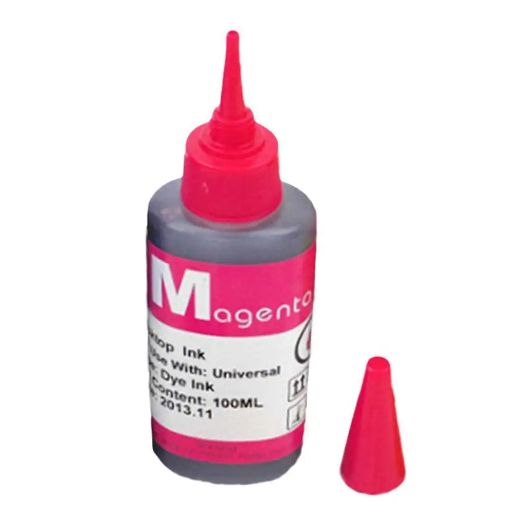 Универсальные чернила для принтеров HP 4 цвета + 100 мл Premium универсальные все