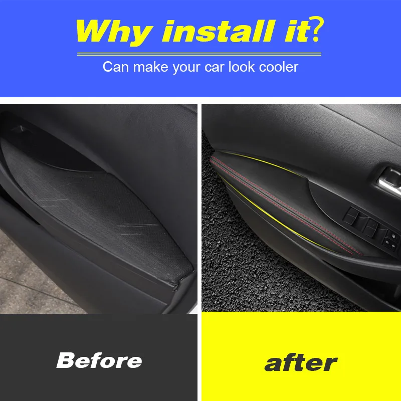 Hivotd подлокотник для двери чехол из искусственной кожи защитные аксессуары