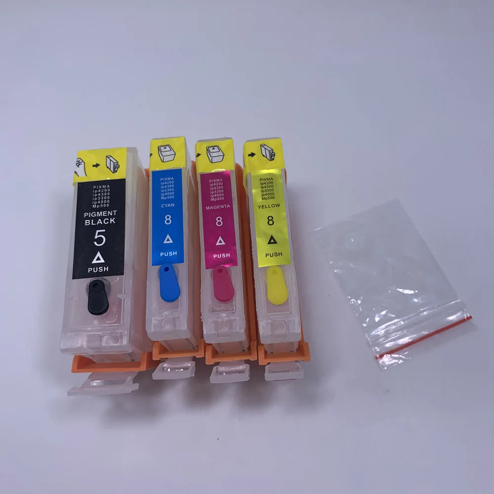 Многоразовый чернильный картридж YOTAT PGI5 для Canon Pixma iP4200 iP4300 iP4500 iP5200 MP500 MP530 MP600 MP610