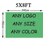 Пользовательские флаги 5X8 футов все цвета размер компании рекламная команда баннеры 100D полиэстер двойной сшитый Высокое качество Прямая поставка с фабрики