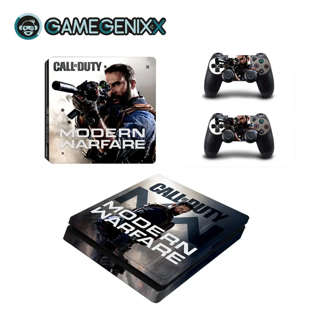 Наклейка GAMEGENIXX виниловая оболочка полный комплект для консоли PS4 Slim и 2