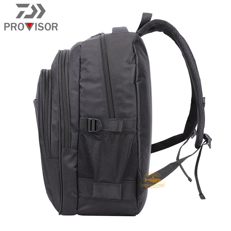 

Daiwa Men Outdoor Hiking Large Capacity Waterproof Backpack DAIWA Fishing Breathable Wear-resistant Backpack Travel Bag