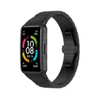 Ремешок сменный для Huawei Honor Band 6, металлический браслет для смарт-часов, аксессуары для наручных часов