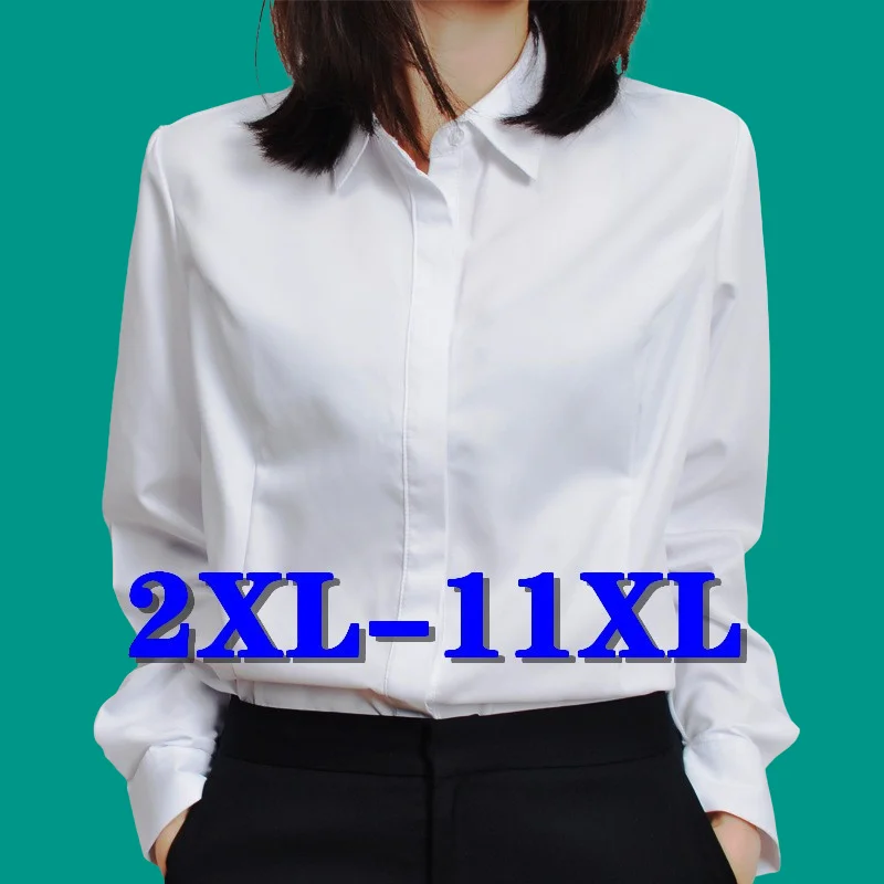 Блузка женская рубашка размера плюс Топы для женщин 4XL 5XL 6XL оверсайз 11XL женские