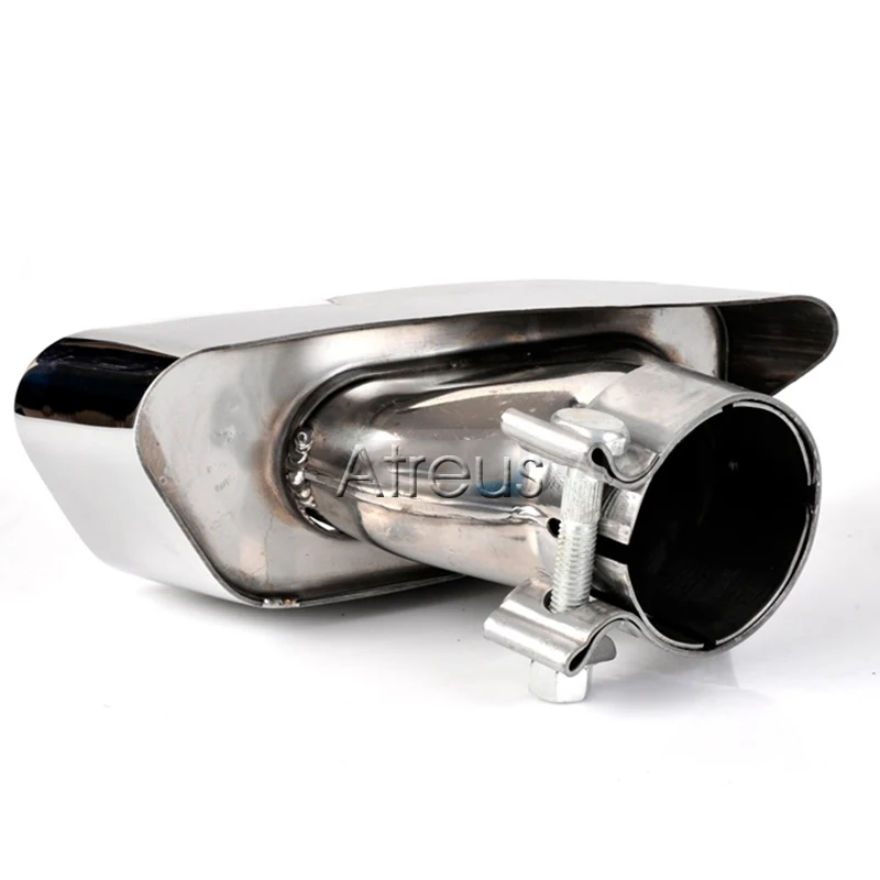Выхлопная труба для автомобиля Atreus хромированная крышка из нержавеющей стали 304