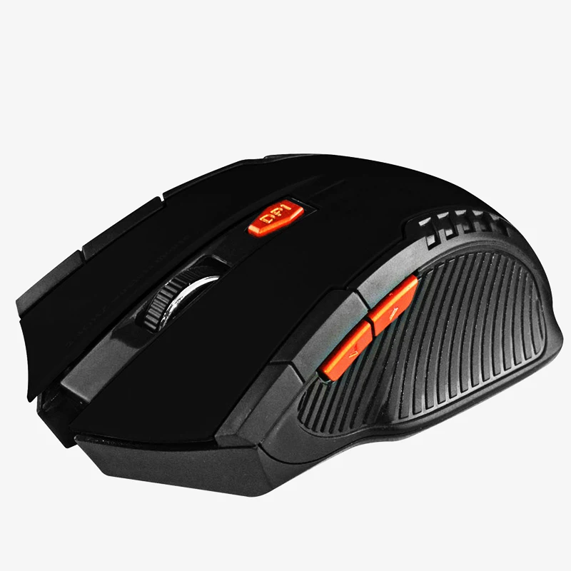 Крутая игровая беспроводная мышь 1600 точек/дюйм эргономичные оптические мыши для