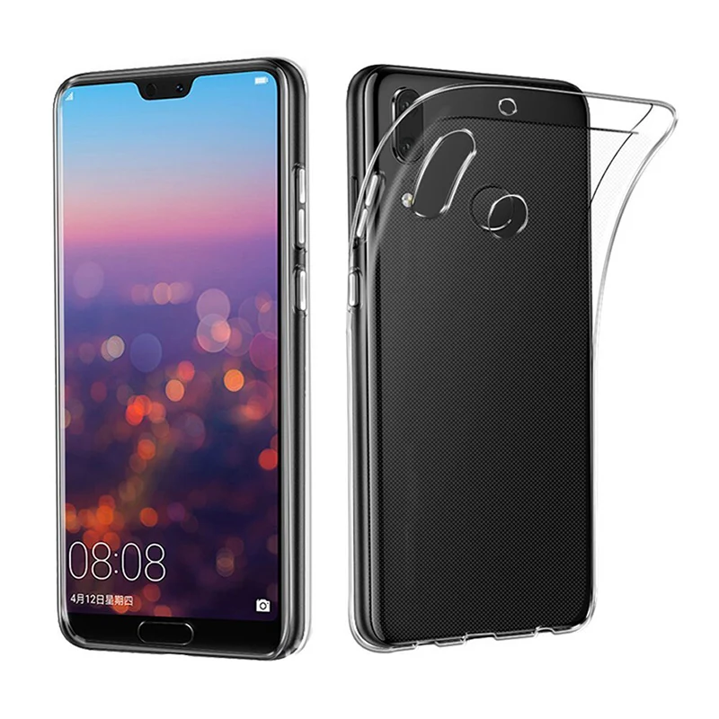 Противоударный Прозрачный чехол для huawei P Smart 2019 s P20 Pro Honor 9 10 Lite Мягкий силиконовый