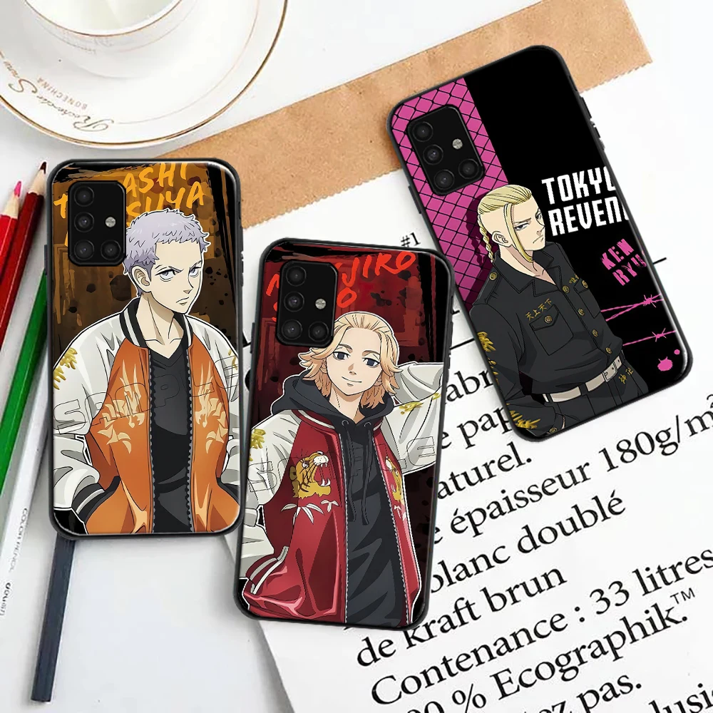 

Tokyo Avengers Japan Anime Phone Case For Samsung Galaxy A51 A52 A71 A72 4G 5G For A51 A52 A71 A72 Soft TPU Funda Back Cover