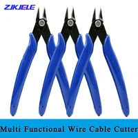 multi functional blue pliers tools electrical wire cable cutters cutting side snips flush stainless steel nipper hand tools