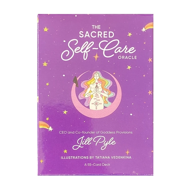 

English Divination Oracle Card Sacred Self-Care Oracle Sacred Self-Care Oracle Card
