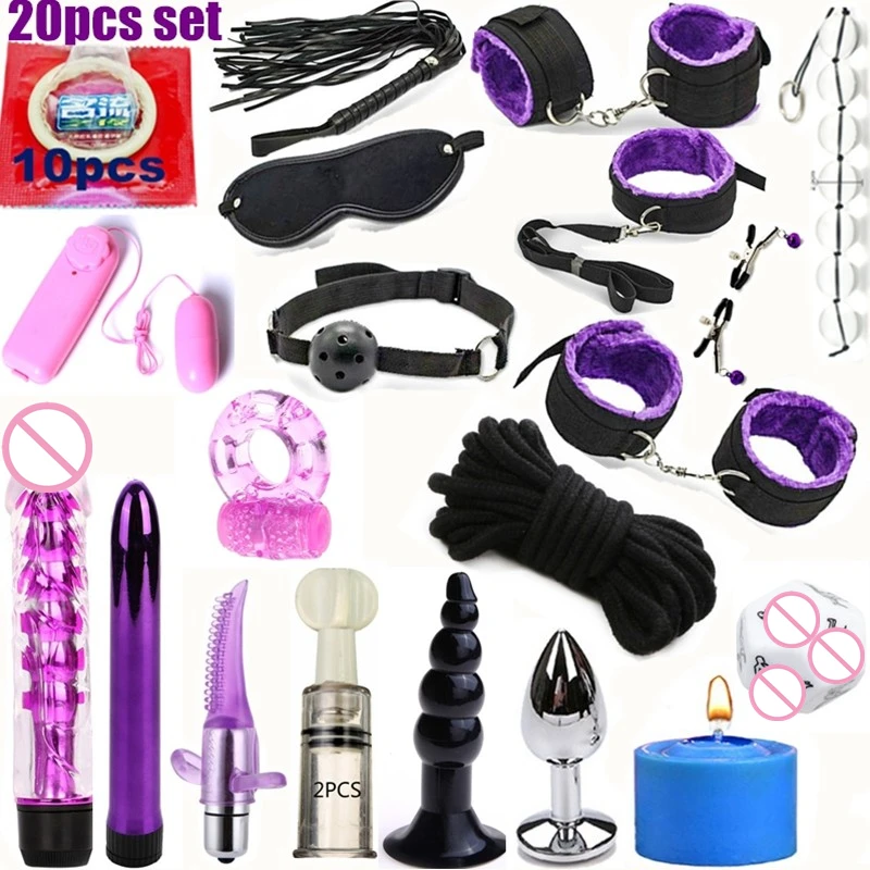 Фетиш взрослый SM секс любовная игра игрушка комплект для пар женский набор