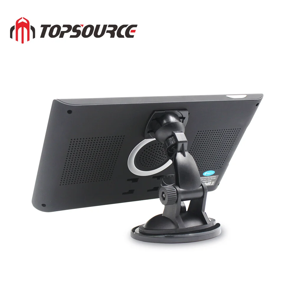 TOPSOURCE 9 дюймов большой экран Автомобильный грузовик GPS навигация 256 8 Гб Bluetooth AVIN
