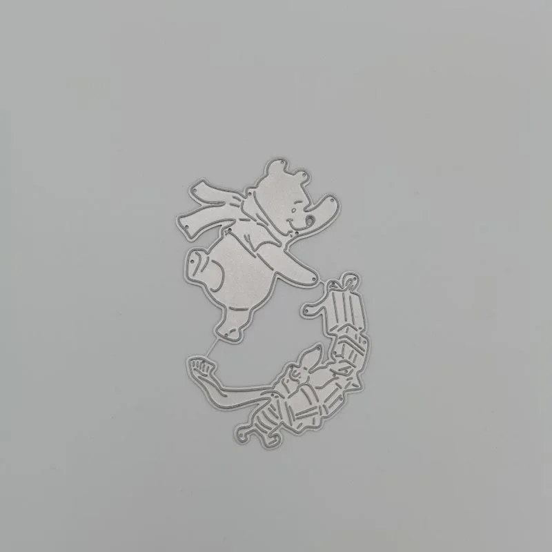 

Bear Metal Cutting Dies for DIY Scrapbooking Album Paper Cards Decorative Crafts Embossing Die Cuts