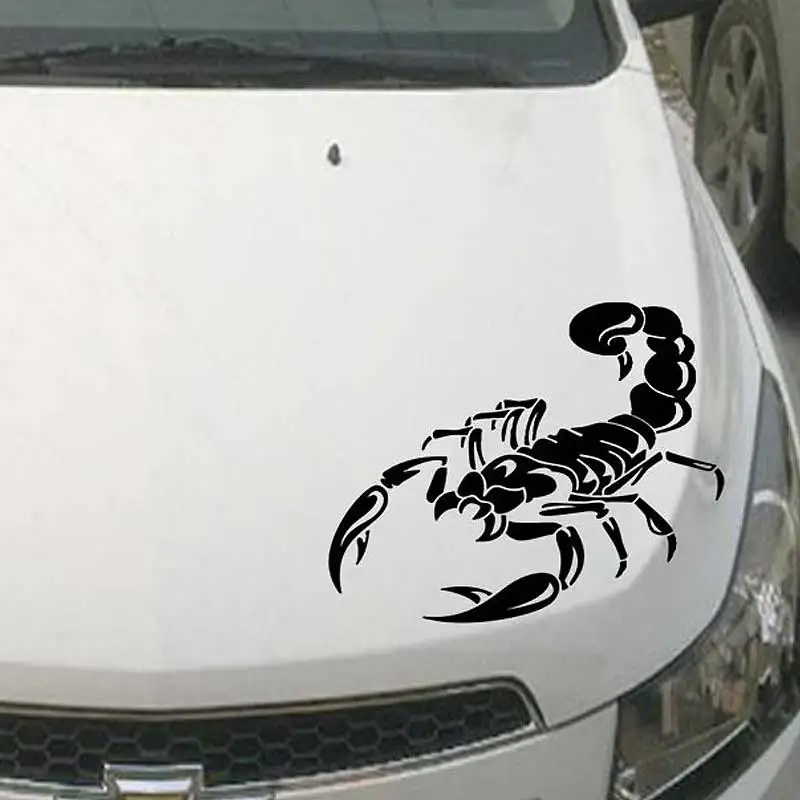 Refective 3D Scorpion мотоциклетные автомобильные наклейки для BMW VW Audi Ford Toyota