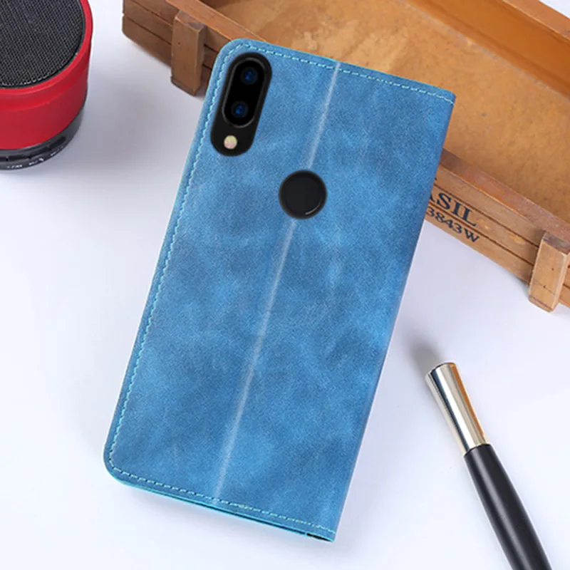 Red-brown Флип-чехол для телефона для Xiaomi 5 5S 8 9 9T A1 A2 A3 lite max 3 Poco F1 масло воск кожаный чехол для Redmi 6 Note 7 7A 4 4X5 6A Pro Plus чехол - Цвет: Red-brown