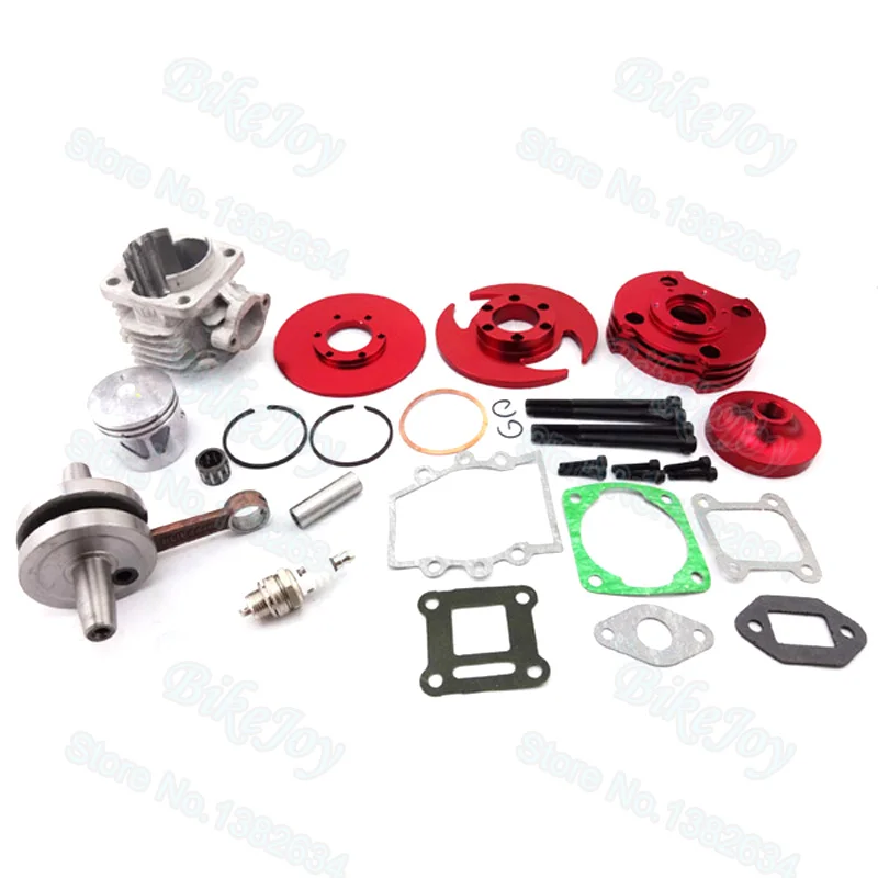 44 мм большой диаметр 3 канавки красный комплект коленчатого вала Комплект