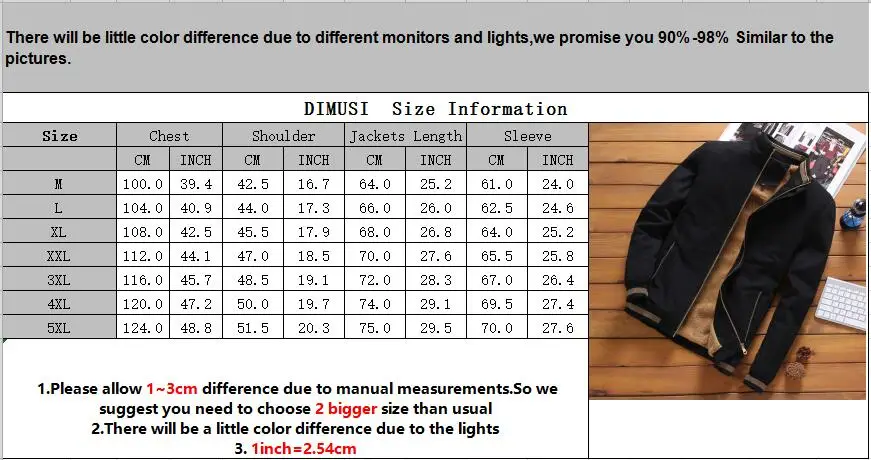 

Autumn Mens Bomber Jackets Casual Male Outwear Fleece Thick Warm Windbreaker Jacket Mens Military Baseball Coats Clothing