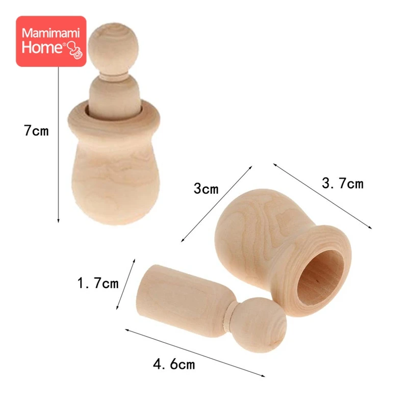 20 шт./лот деревянные заготовки куклы-подставки игрушка для мальчиков и девочек