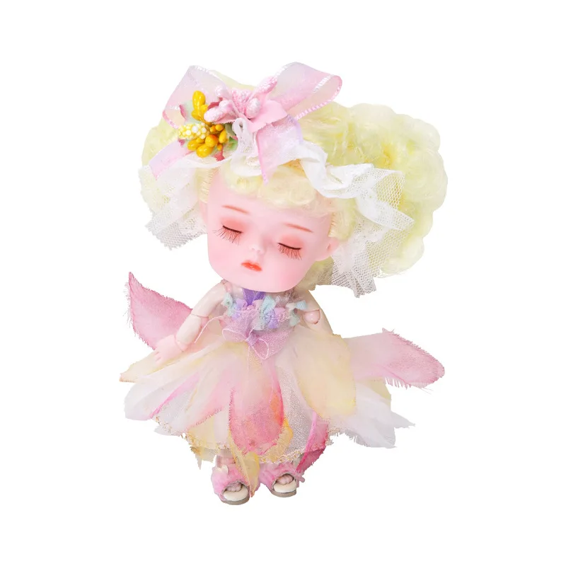 

1/12 DBS0013 BJD DF Moveable Ball 38 Joints body Dolls Full Dress Up and Make Up Toy DUDU Doll Fashion Toys Gift for Baby Girl