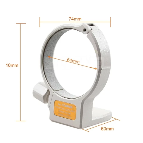 Металлическое кольцо для крепления воротника штатива A (W) для объектива Canon EF 70-200 мм f/4L IS USM