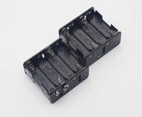 masterfire 20pcslot 8 x 1 5v aa plastic battery clip slot storage holder box case back to back 8 slots aa 12v batteries cover
