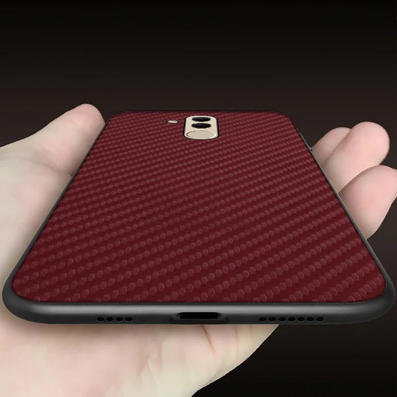 

P40 Lite P30 Carbon Fiber Case For Huawei P30 Pro P40 P20 Lite P10 Plus Case Shockproof Coque For Huawei Mate 30 20 Pro 10 Lite