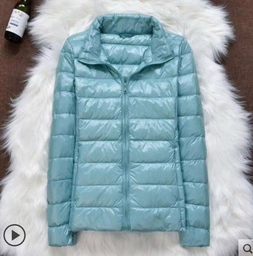 

New Ultra light duck down jackets women Hooded winter coat Long Sleeve Warm Slim plus size jacket lady Clothing Autumn Parkas