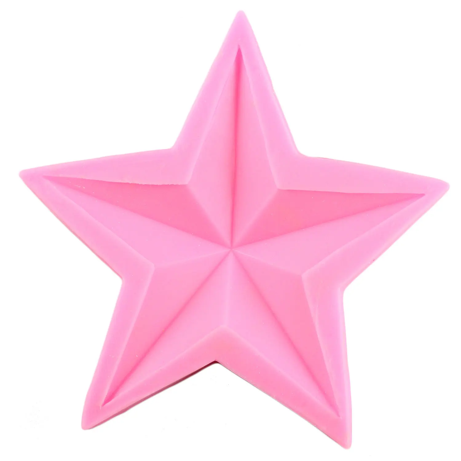 Пятиконечная звезда Торт силиконовая форма для ручной работы мыло помадка DIY