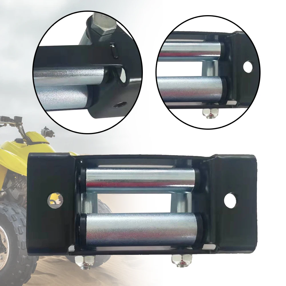 

Steel ATV Offroad Compact Recovery Wear Resistant Durable Winches Replacement Manual Rope Guide Fairlead Roller Car Accessories