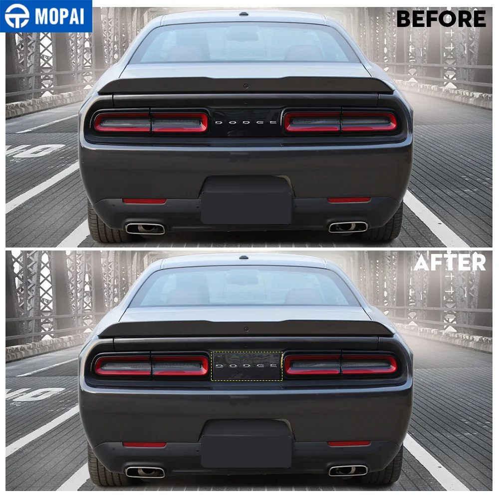 MOPAI автомобильные наклейки для Dodge Challenger 2015 + багажник автомобиля украшение