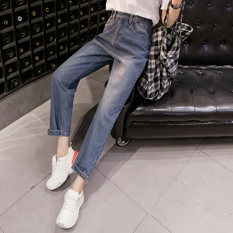

High Waist Plus Size Harem Jeans for Women S M L XL 2XL 3XL 4XL 5XL