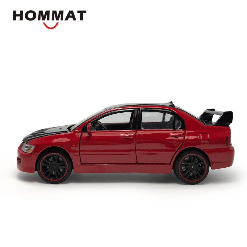 HOMMAT масштаб 1:32 Mitsubishi Lancer Evolution EVO IX Литые металлические игрушечные автомобили