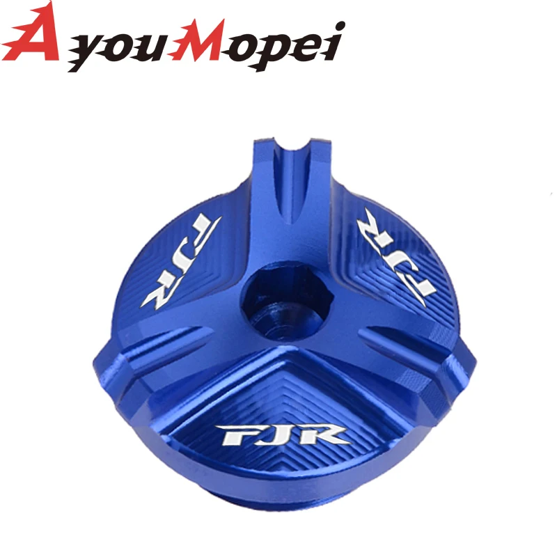 Масляная крышка с логотипом FJR для Yamaha 1300 FJR1300 ABS 2001-2016 2017 2015 аксессуары мотоциклов