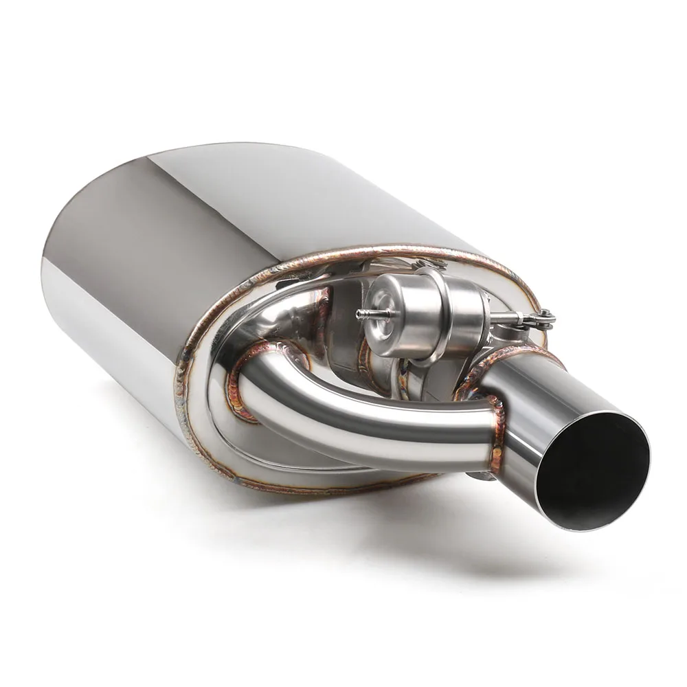 Глушитель выхлопной трубы с клапаном сброса нержавеющей стали Электрический