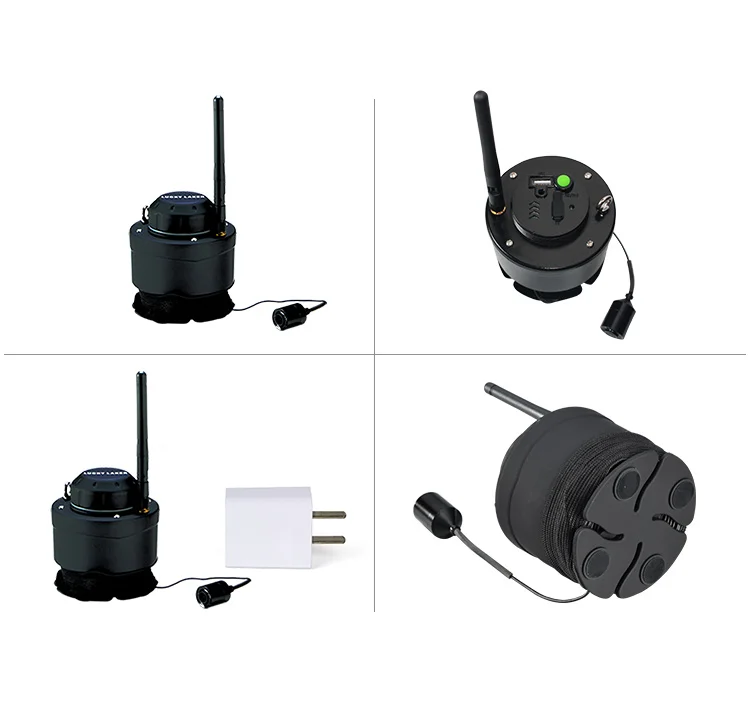Скидка FF3309 приманка Лодка Рыболовная Снасть WIFI портативная подводная камера для катушки рыбалки